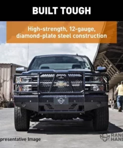 Buy Ranch Hand FSC08HBL1 Summit Front Bumper for 2007.5-2013 Chevrolet Silverado 1500 Online - Image 5